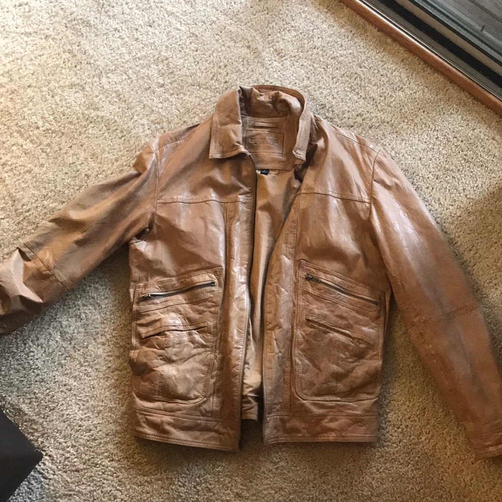 COPY - Leather bomber jacket